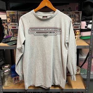 Vintage Harley Davidson Wisconsin 2001 Long Sleeve Tee